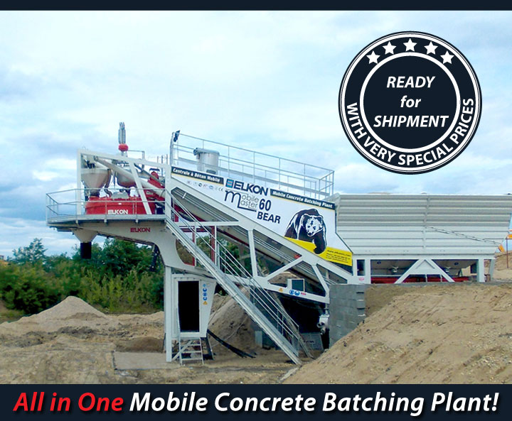 mobile concrete batching