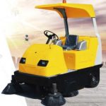 3 in 1 mini electric road sweeper for commercial and industrial areas